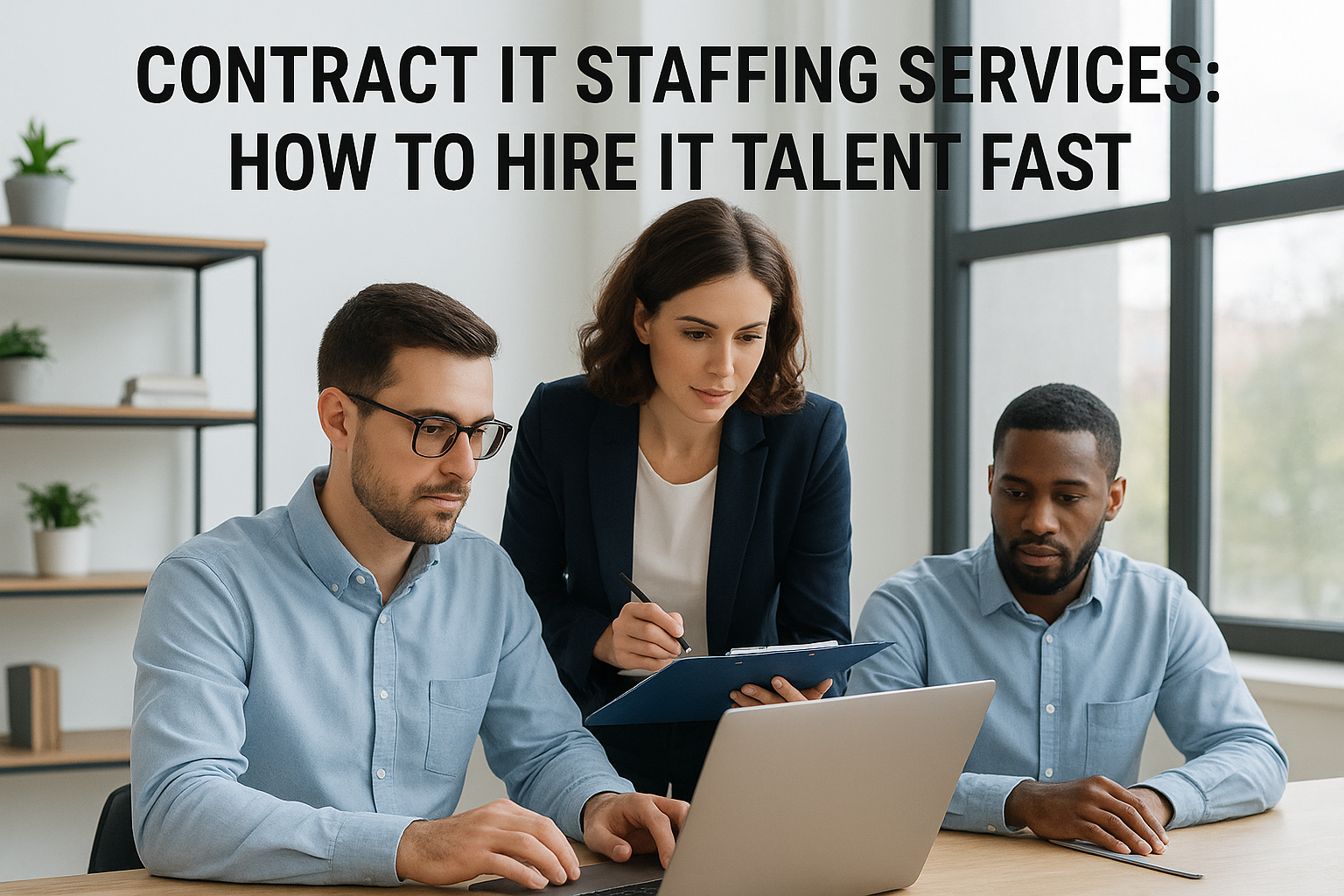 Contract IT Staffing Services: How To Hire IT Talent Fast