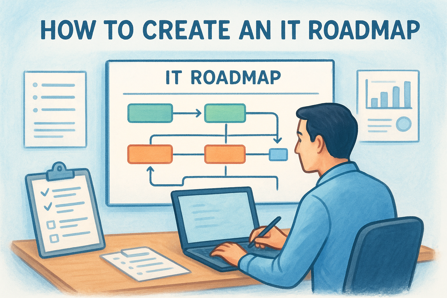 How To Create An IT Roadmap: Steps, Examples, Templates