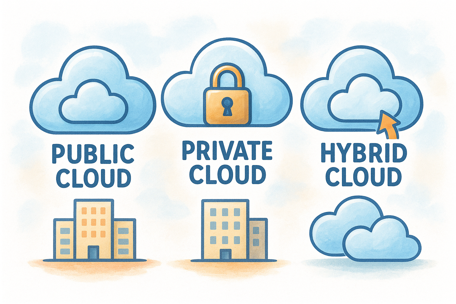 Public Cloud Vs Private Cloud Vs Hybrid Cloud Compared
