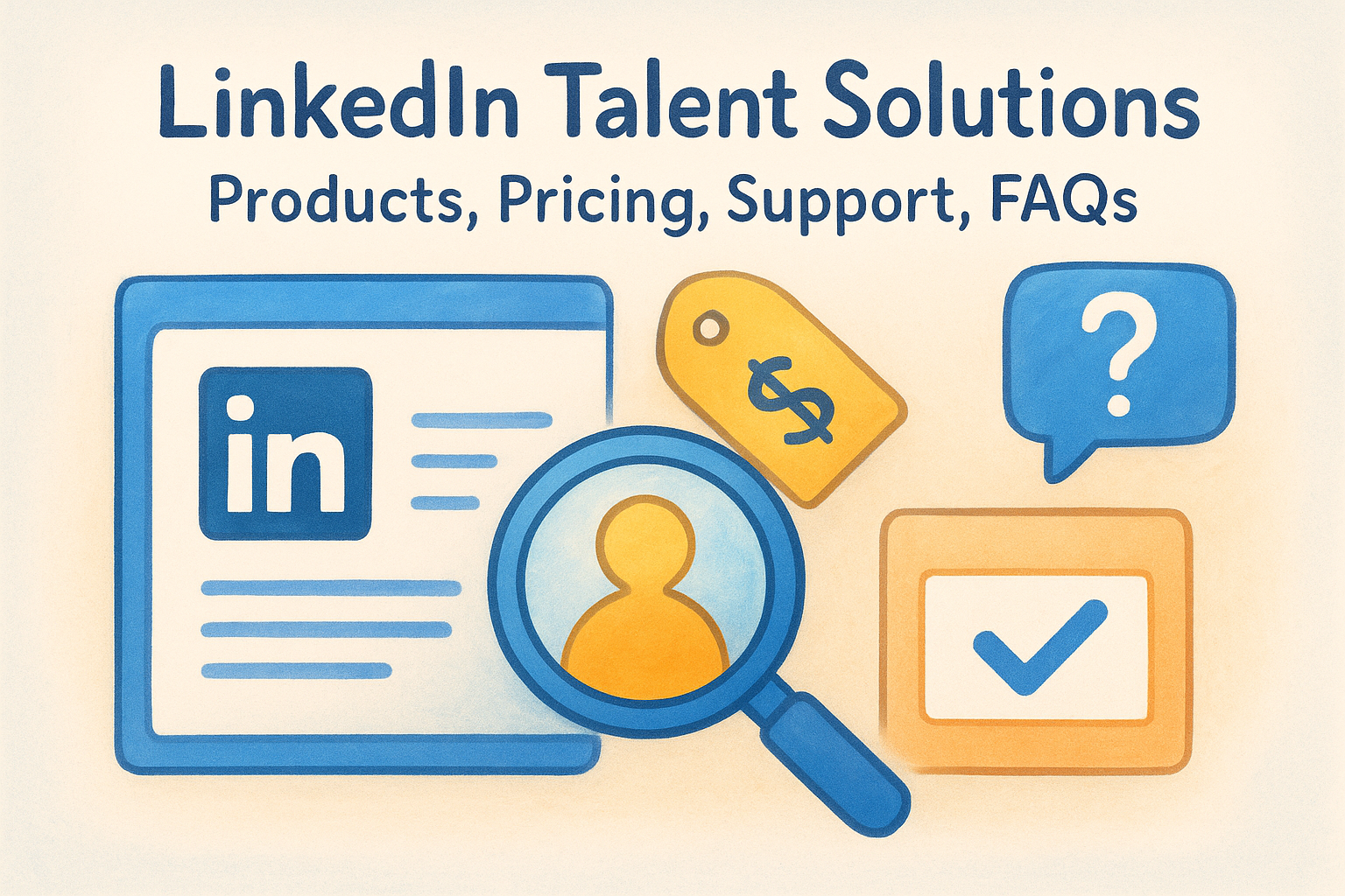 LinkedIn Talent Solutions: Products, Pricing, Support, FAQs